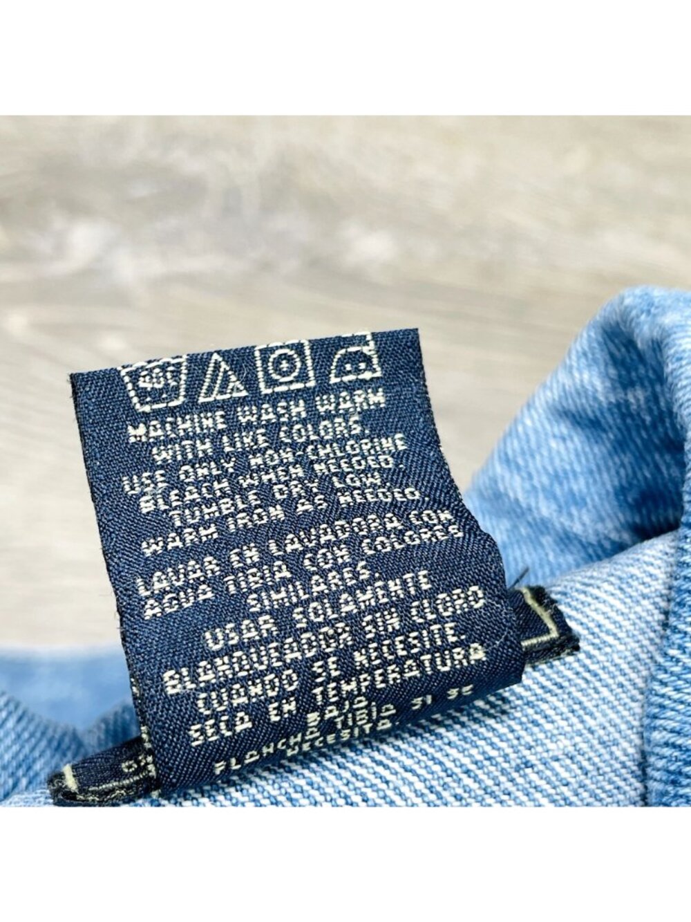 Vintage Route 66 Denim Jean Jacket Gender Neutral Kids 10 - 12 / Adult XS - Picture 8 of 14